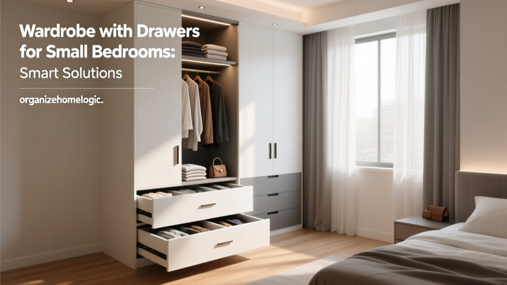 Wardrobe with Drawers for Small Bedrooms: Smart Solutions