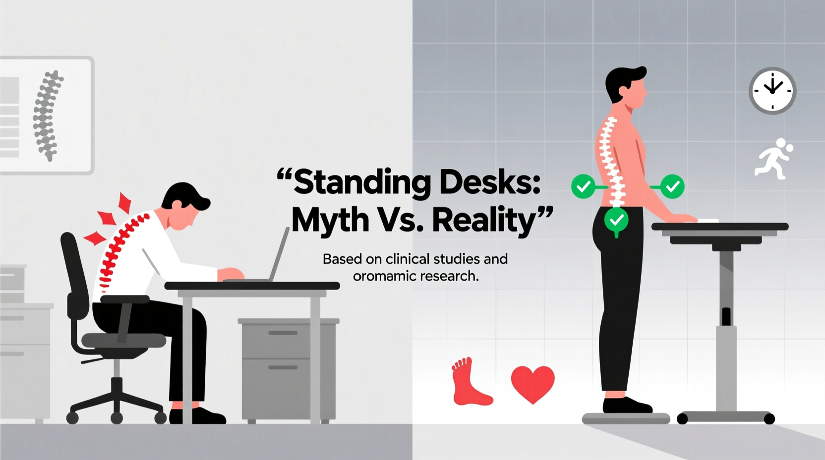 are standing desks overrated or do they truly help back pain