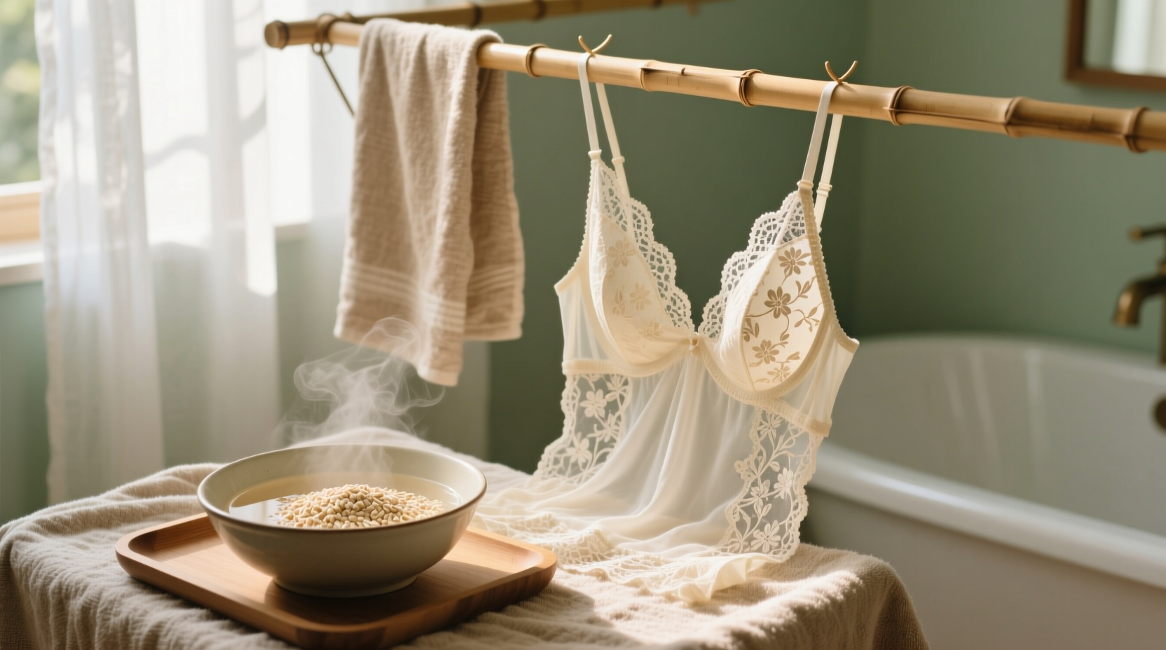 eco friendly lace lingerie care