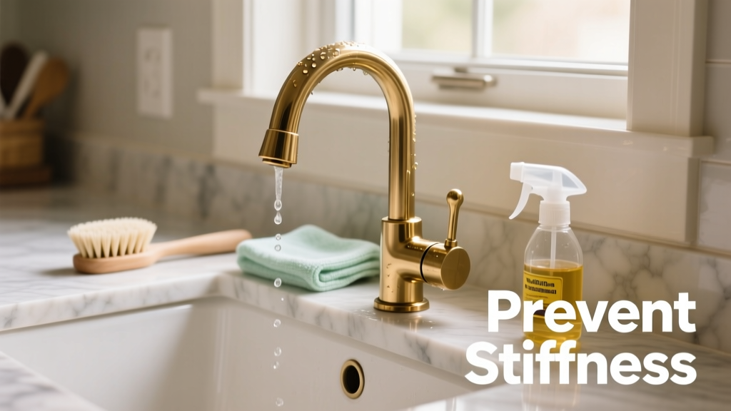 How to Prevent Stiff Faucet Handles in Kitchen & Bath