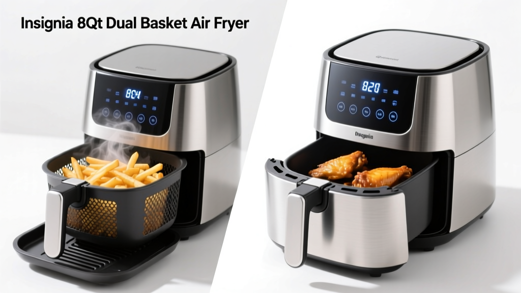 Insignia 8-Qt Dual Basket Air Fryer Review (2026)