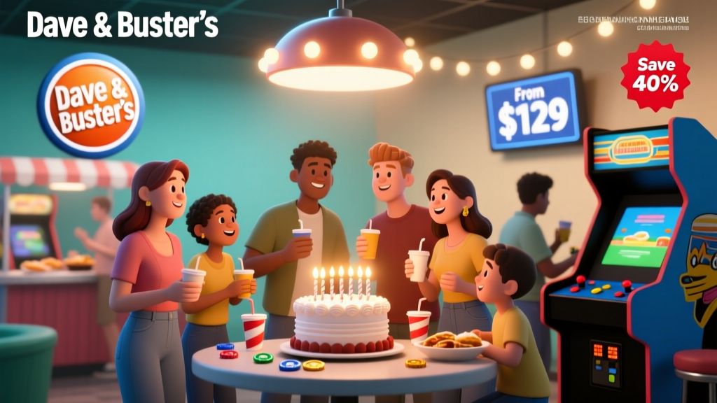 How Much Is a Dave and Buster’s Party? (2026)
