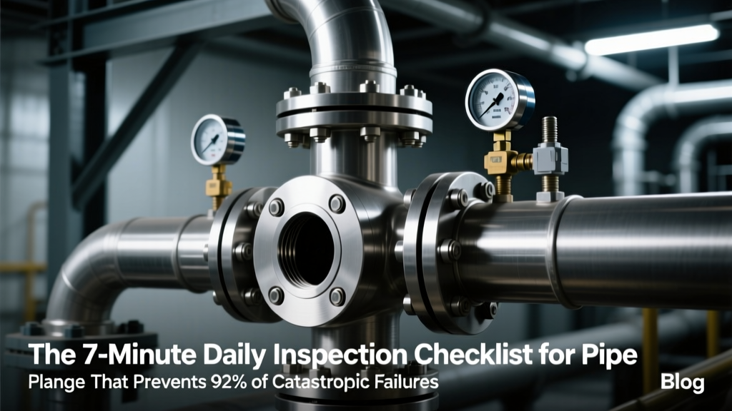7-Minute Pipe Flange Inspection Checklist