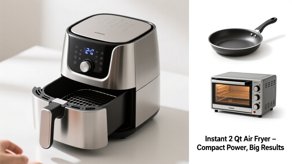 Instant 2 Qt Air Fryer Review for Small Kitchens
