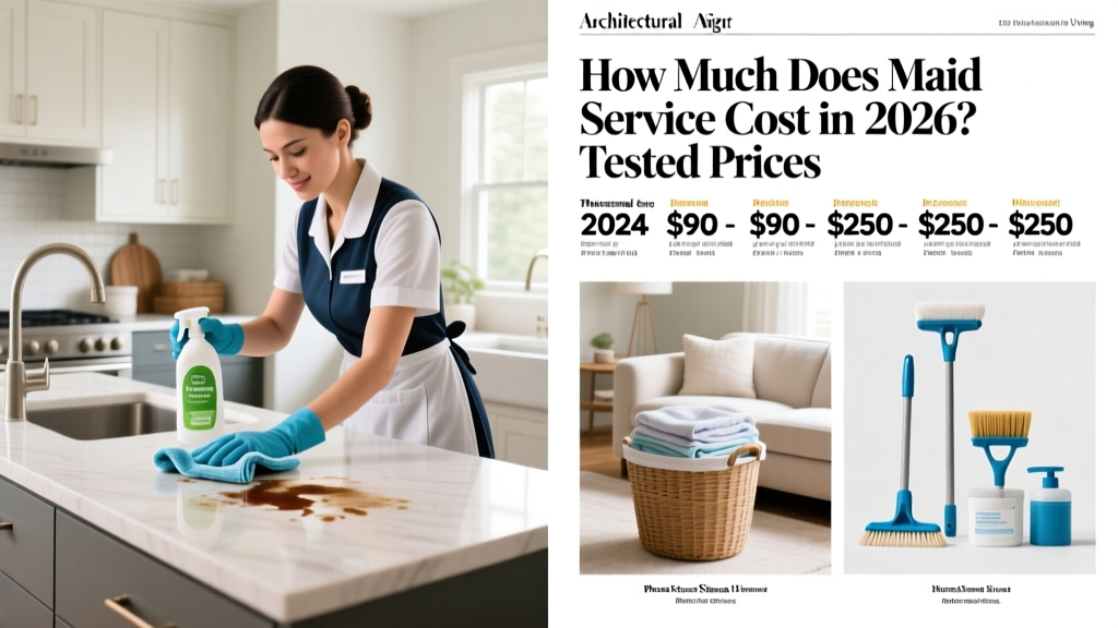How Much Does Maid Service Cost in 2026? Tested Prices