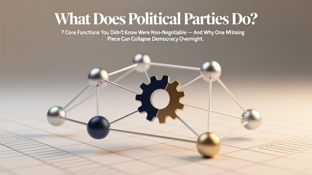 What Political Parties Do: 5 Core Functions Explained