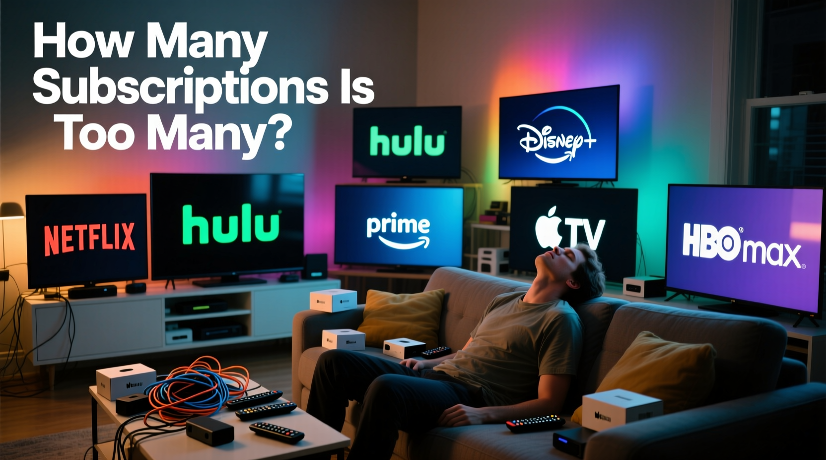 streaming service fatigue how many subscriptions is too many