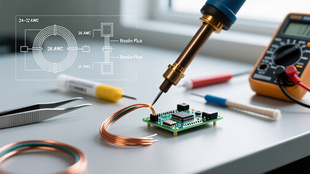 Soldering Small Wires: A Decision Framework for 24-32 AWG