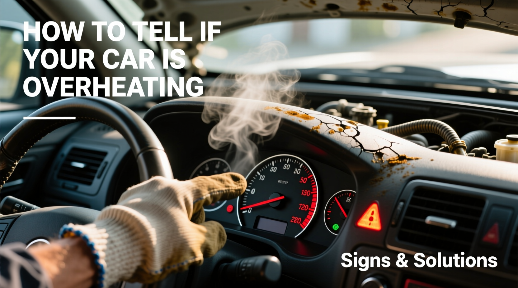 how do you know if your car is overheating