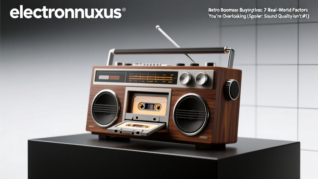 Retro Boombox Buying What Actually Matters: 7 Real-World Factors You’re Overlooking (Spoiler: Sound Quality Isn’t #1)