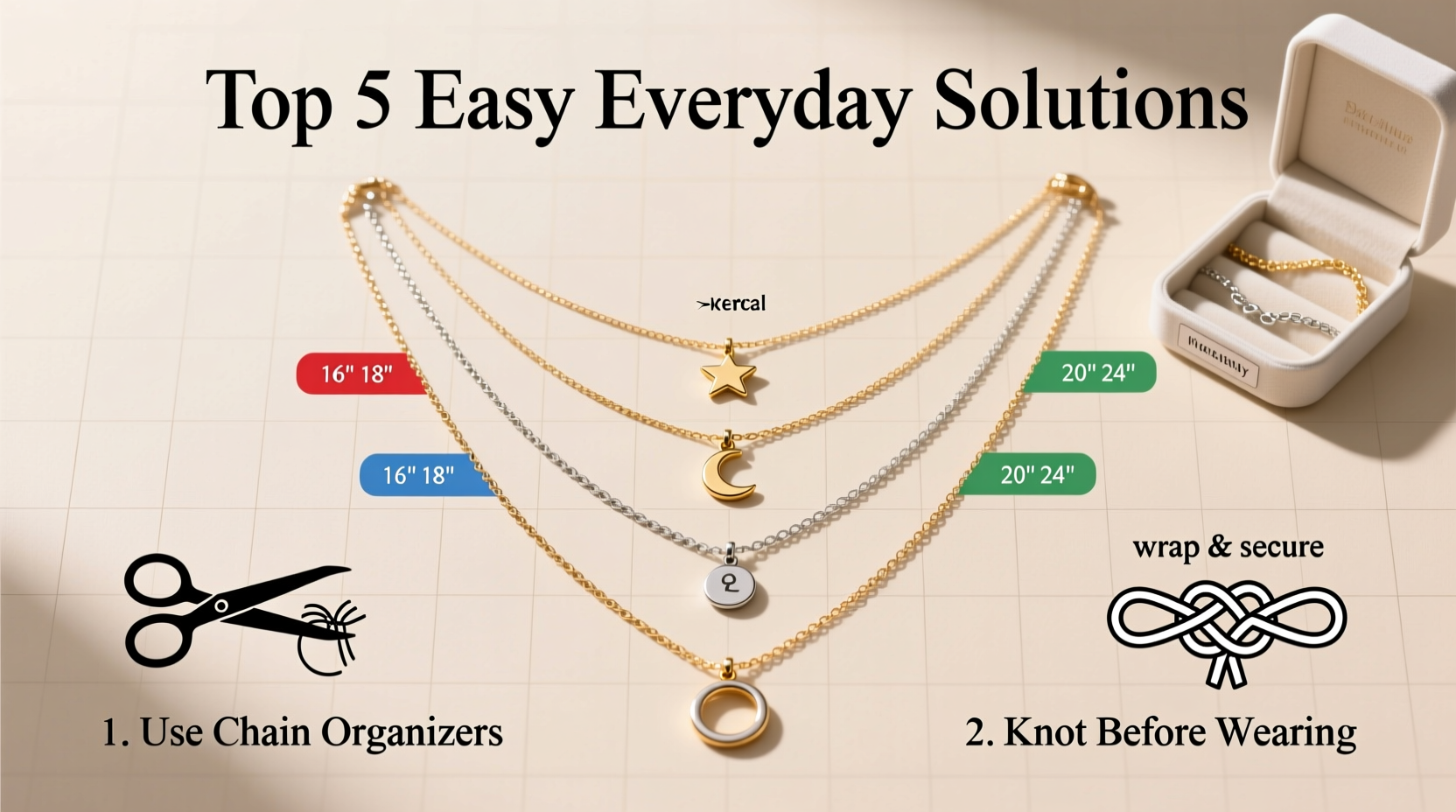 how to wear layered necklaces without tangling easy everyday solutions