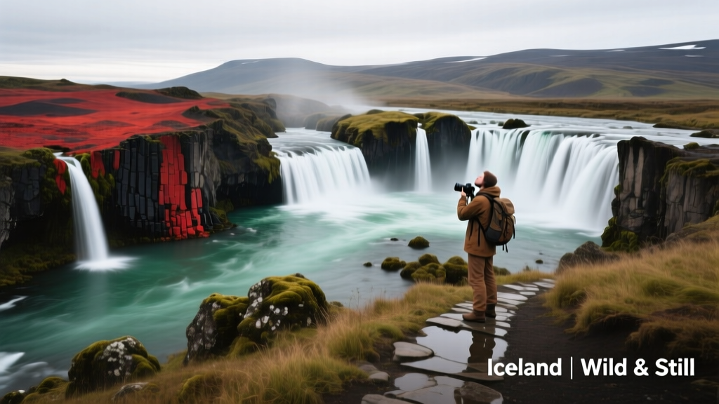 Three Waterfalls, One Volcanic Heartland: Aldeyjarfoss, Hrafnabjargafoss, and Godafoss in Iceland’s North
