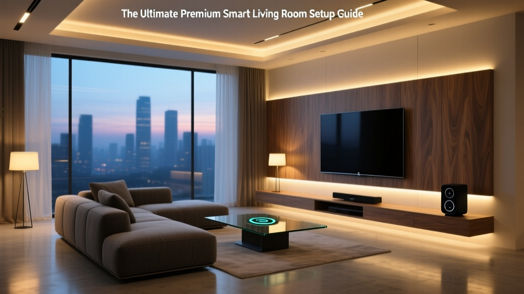 The Ultimate Premium Smart Living Room Setup Guide