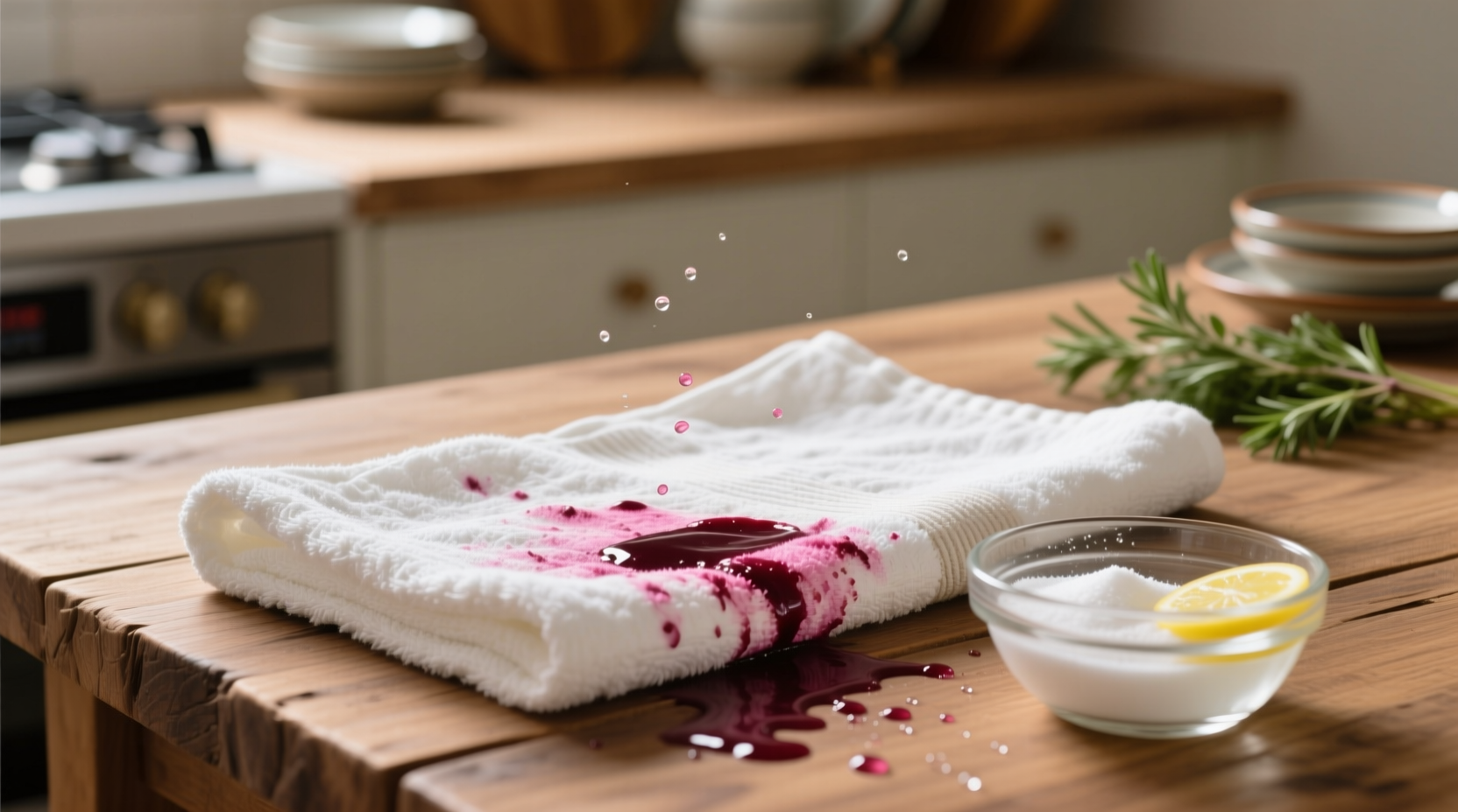how to remove beetroot juice stains from towels