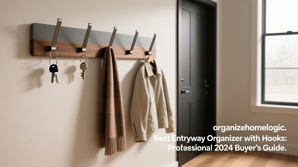 Best Entryway Organizer with Hooks: 2024 Buyer’s Guide