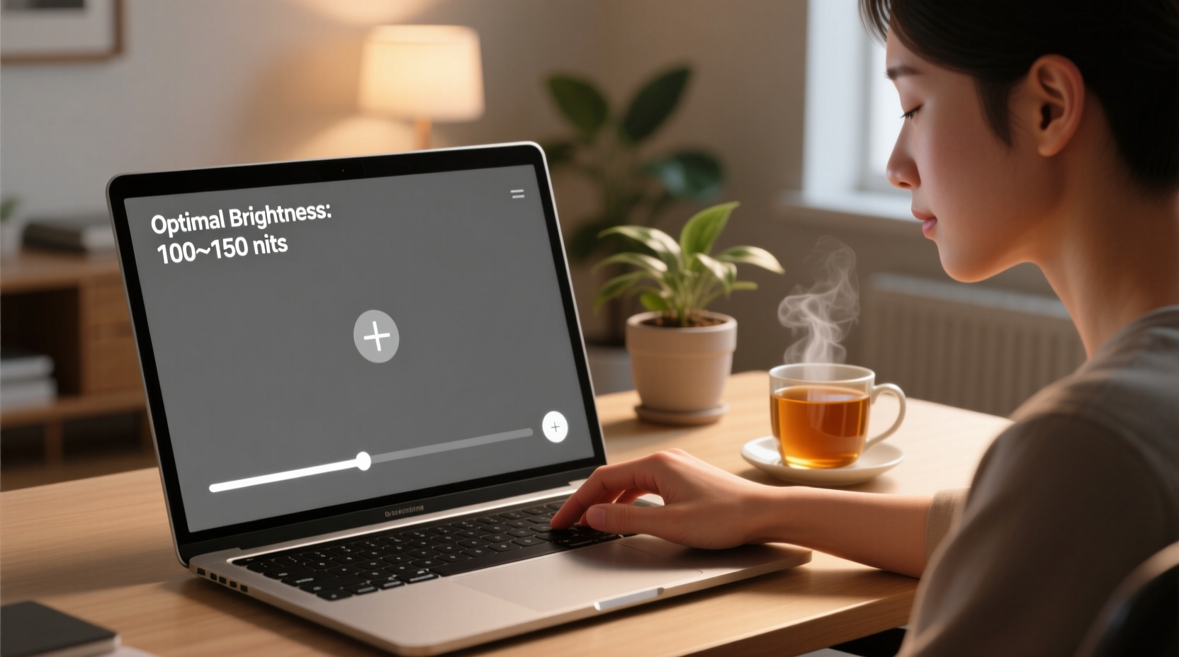 how to choose the right screen brightness to reduce headaches and eye fatigue