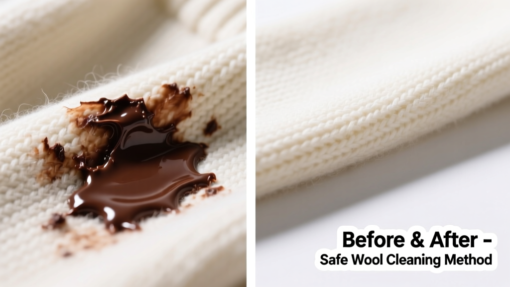 How to Remove Chocolate from Wool Safely and Effectively