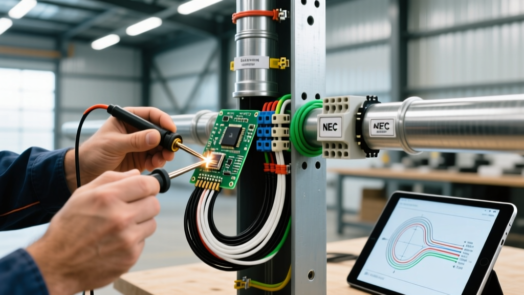 Electrical Wiring in a Steel Building: Safety & NEC Code Guide