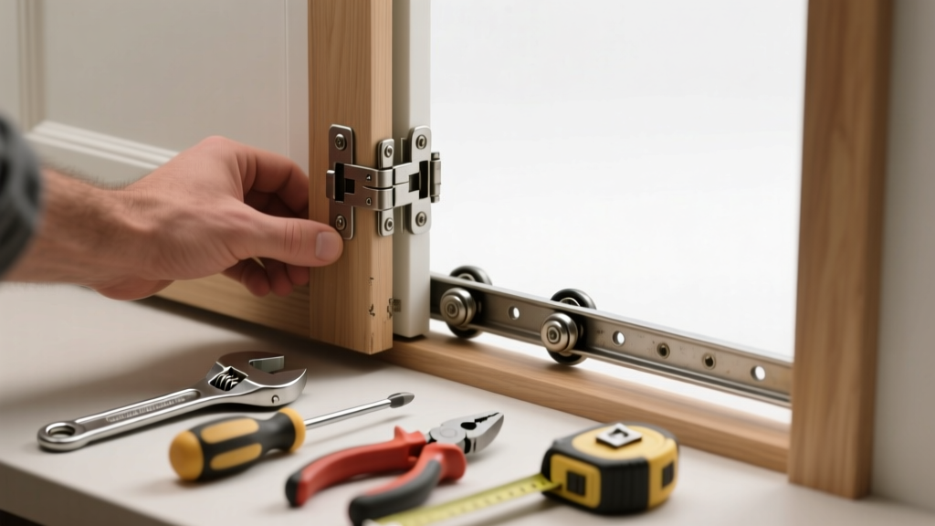 Fixing a Closet Bifold Door That’s Off Track