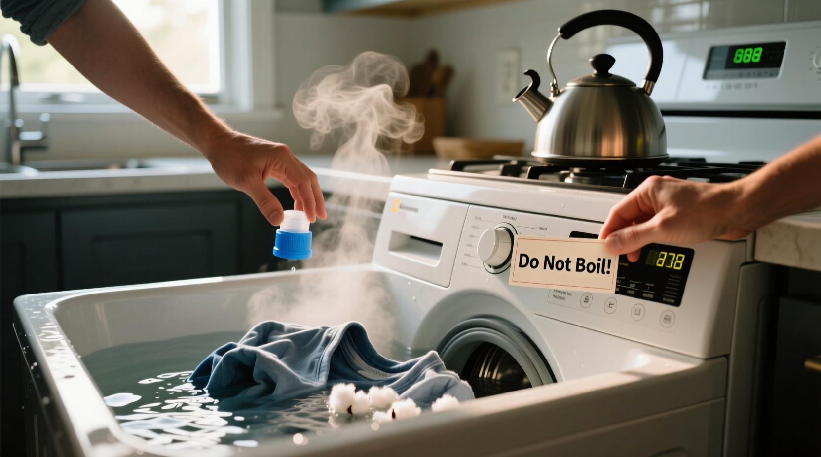 should you boil clothes