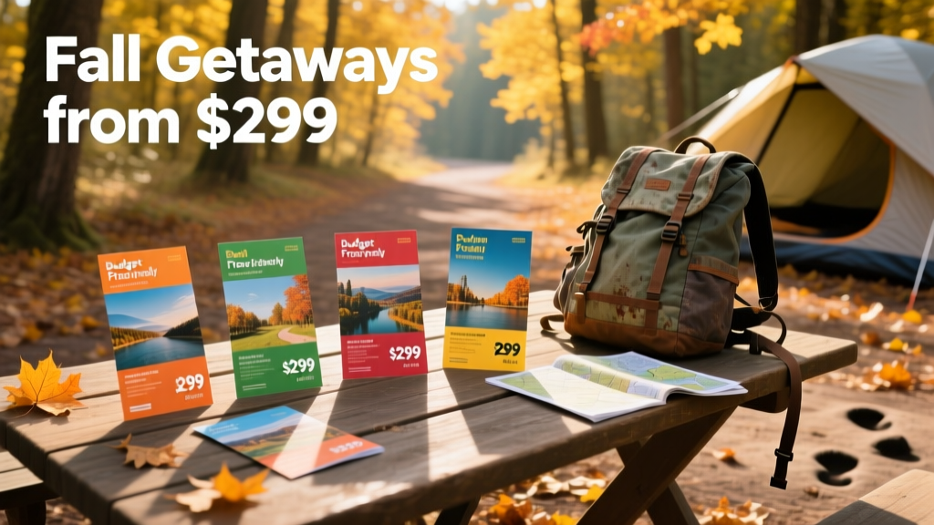 Five Great Fall Vacation Deals Starting at $299 — Real Savings, Verified Dates & Smart Booking Tips