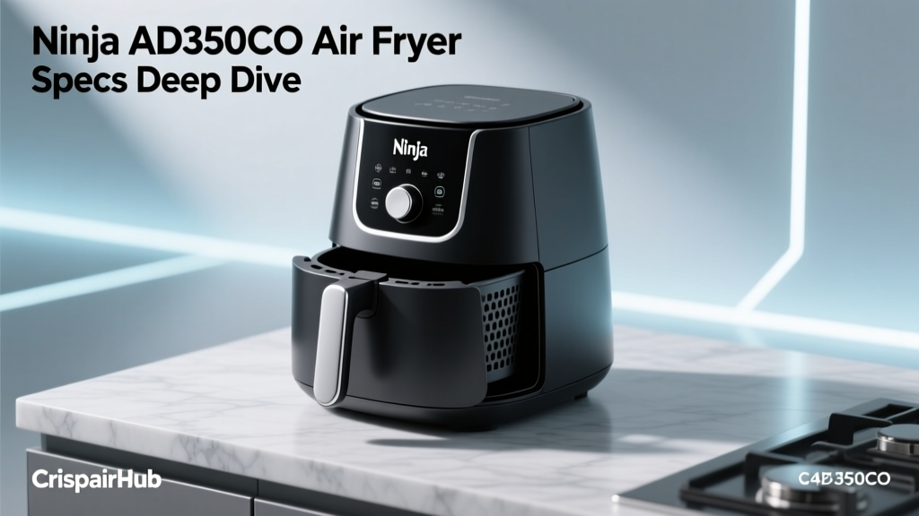 Ninja AD350CO Air Fryer Specs Deep Dive