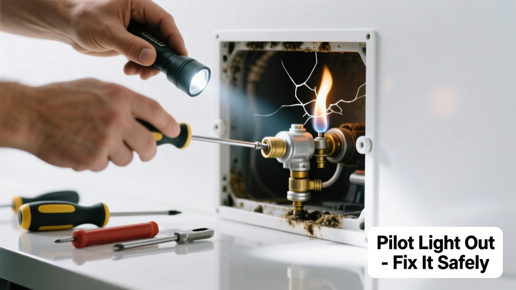 Furnace Pilot Light Out & Making Noise: Fix It Safely
