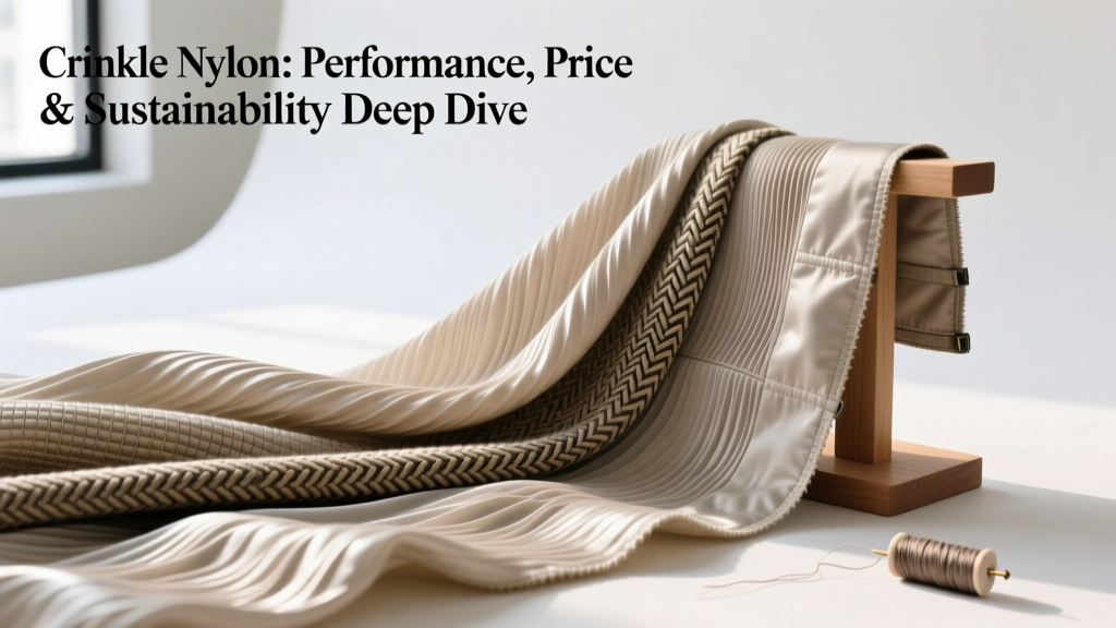 Crinkle Nylon: Performance, Price & Sustainability Deep Dive