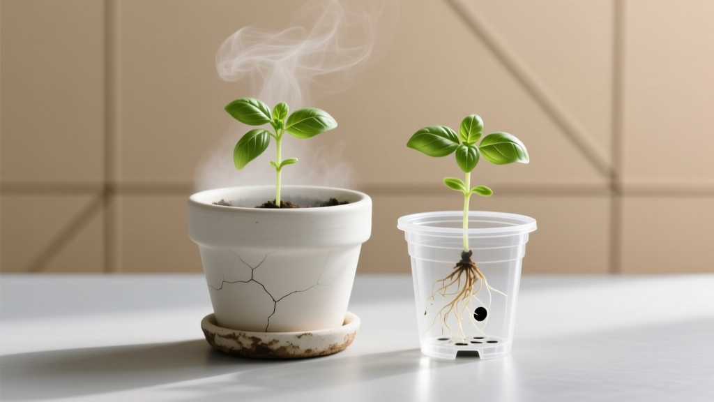 Clay vs Plastic Pots for Indoor Plant Propagation