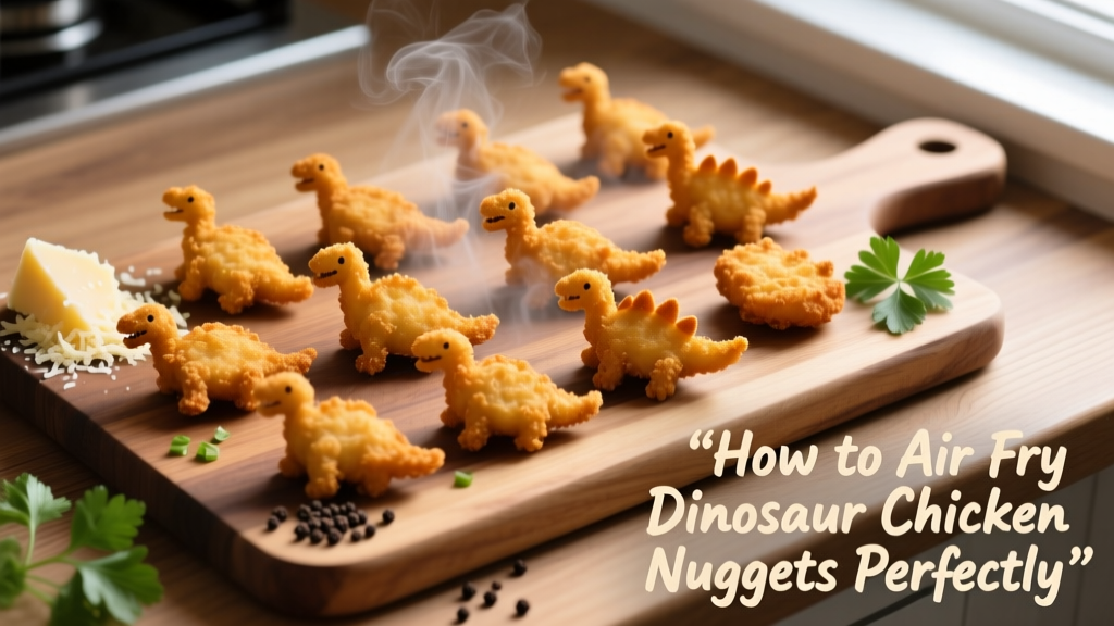 How to Air Fry Dinosaur Chicken Nuggets Perfectly