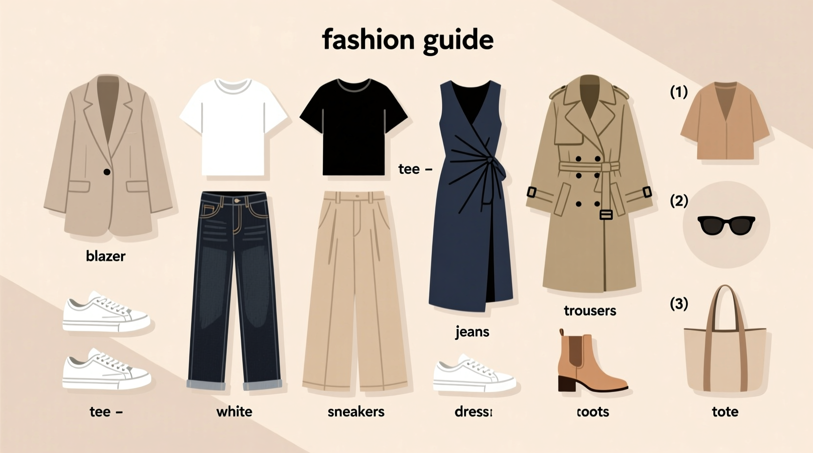 how to create a capsule wardrobe with only 10 versatile pieces that mix and match