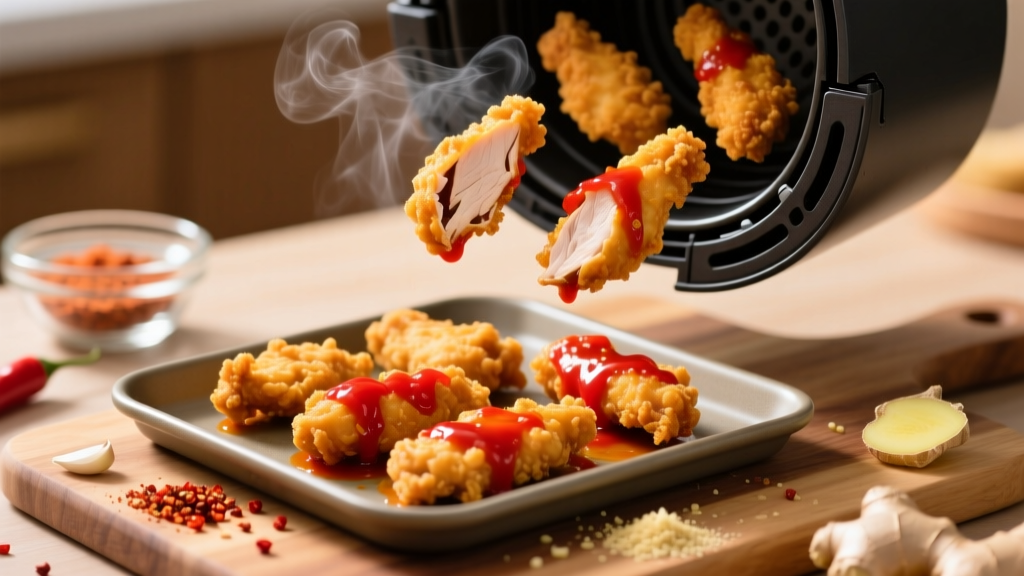 Air Fryer Spicy Chicken Tenders: Crispy & Juicy