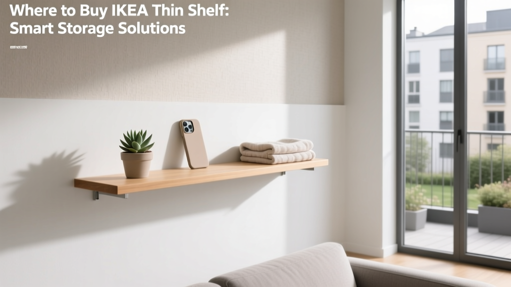 Where to Buy IKEA Thin Shelf: Smart Storage Solutions
