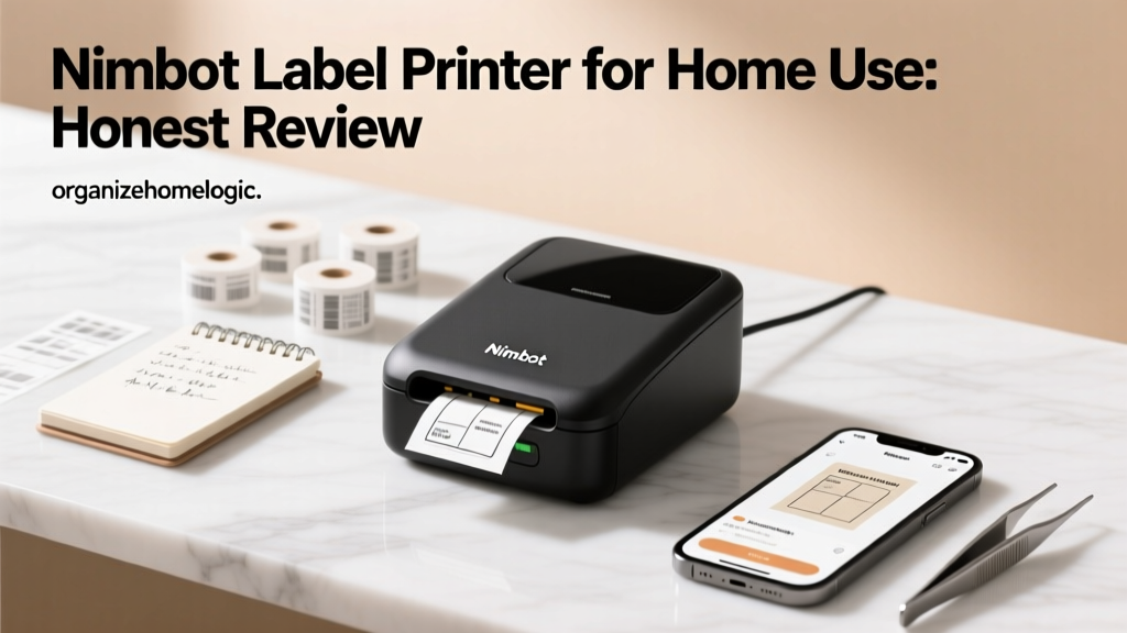 Niimbot Label Printer for Home Use: Honest Review