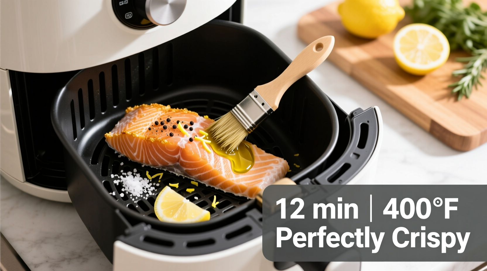 how long to cook frozen salmon in air fryer