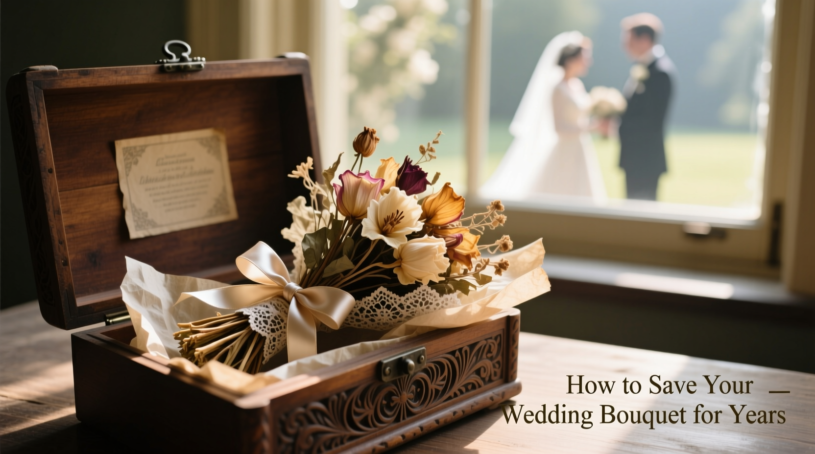 how to save wedding bouquet