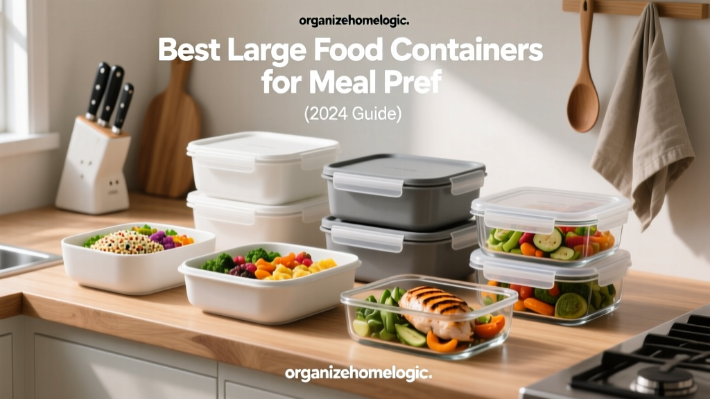 Best Large Food Containers for Meal Prep (2024 Guide)