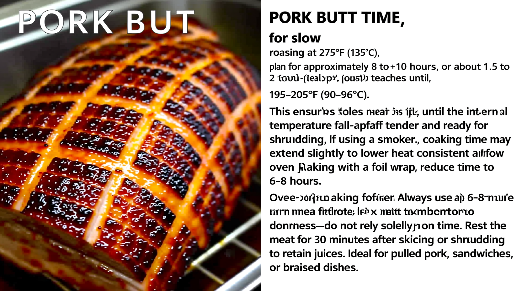 how long to cook a pork butt