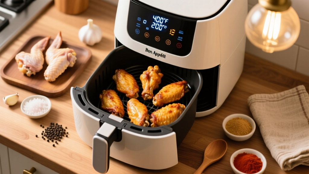 Best Air Fryer Temperature for Frozen Chicken Wings