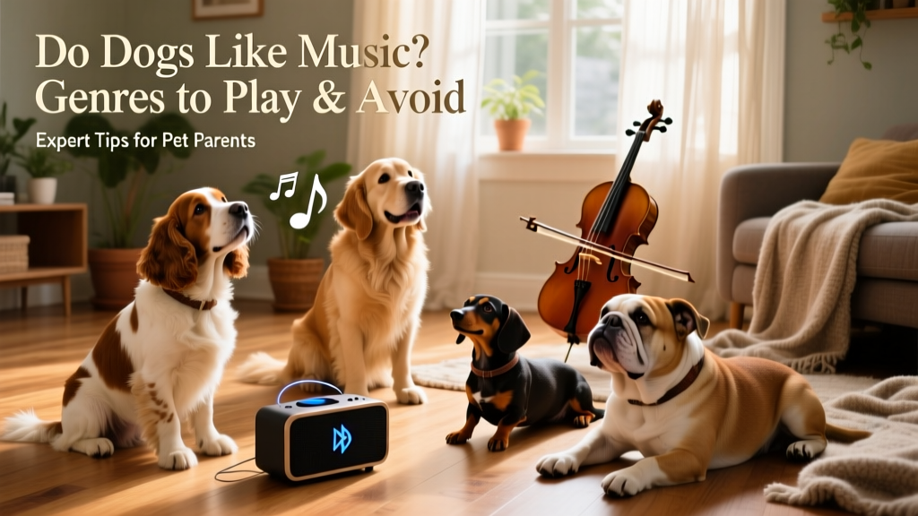 Do dogs like music? Genres to play and avoid for pet parents