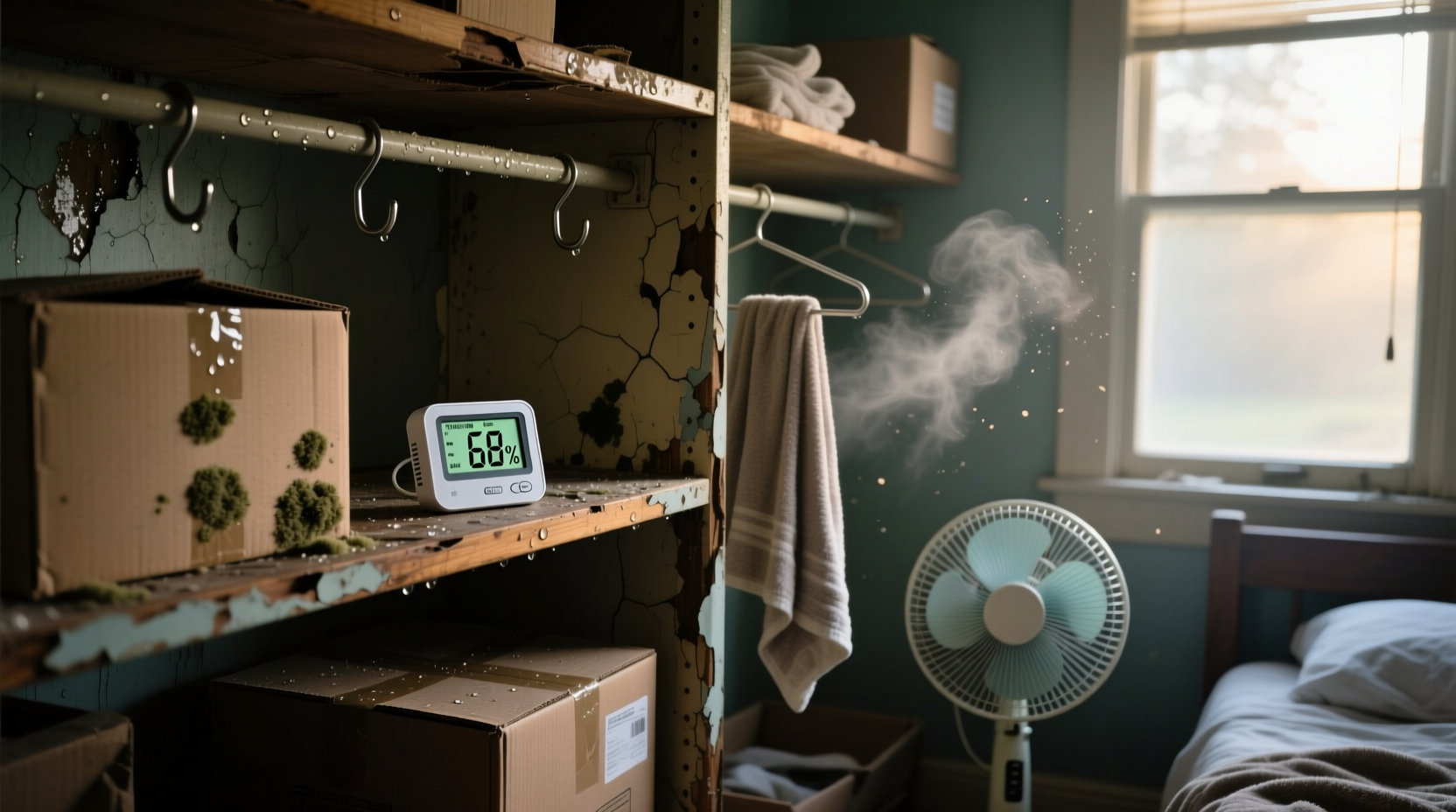 closet humidity monitor coastal city truth