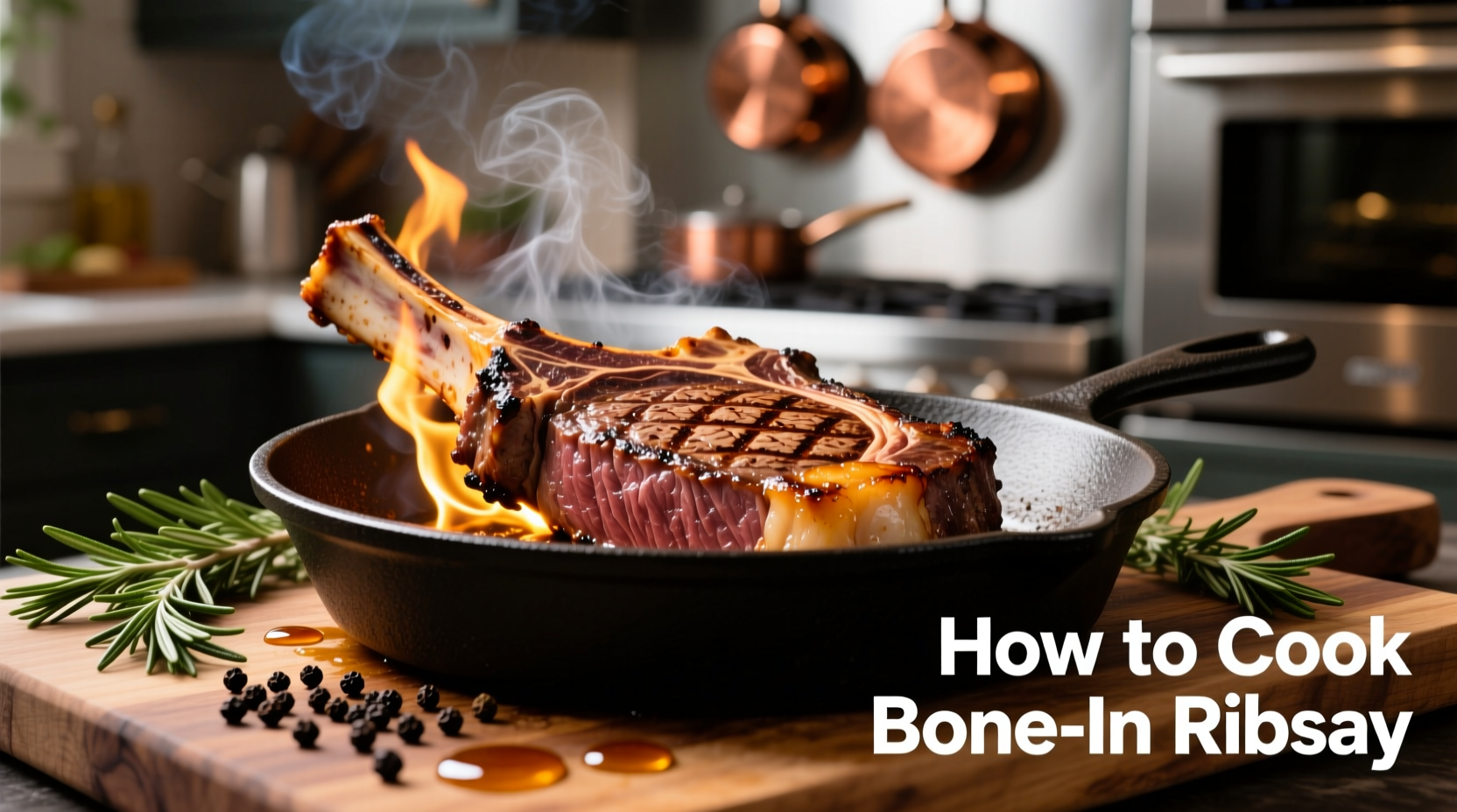 how to cook bone in ribeye