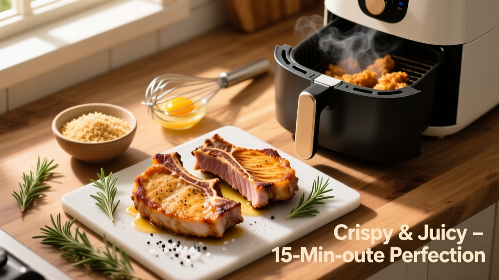 Perfect Pork Chops in Air Fryer: Crispy, Juicy & Foolproof