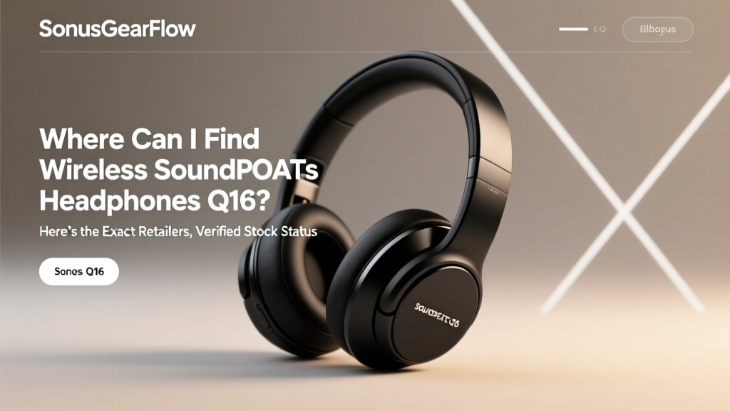 SoundPEATS Q16 Wireless Headphones: Where to Buy (2026)