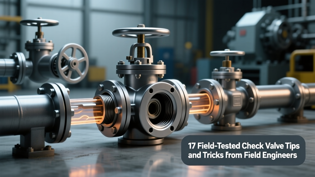 17 Field-Tested Check Valve Tips: Fix Leaks in <90s