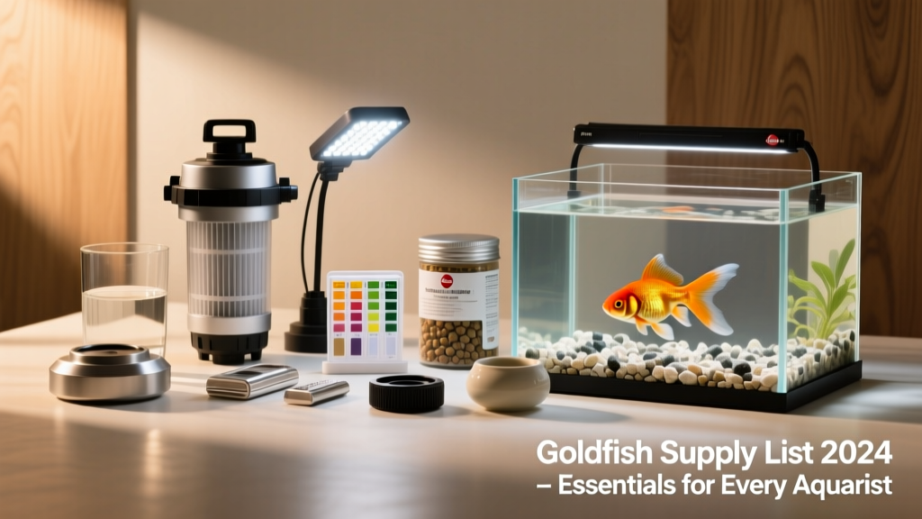 New Goldfish Supply List 2024: All the Gear & Essentials