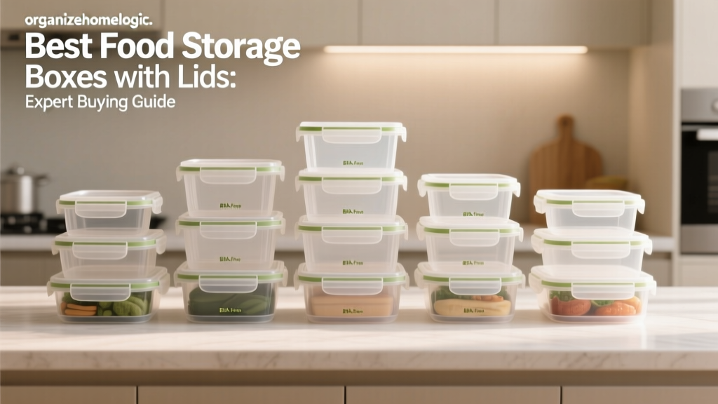 Best Food Storage Boxes with Lids: Expert Guide