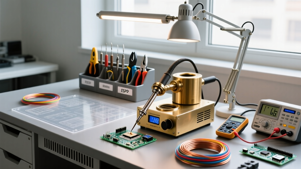 How to Set Up a Workspace for a Heavy-Duty Brass Soldering Kit
