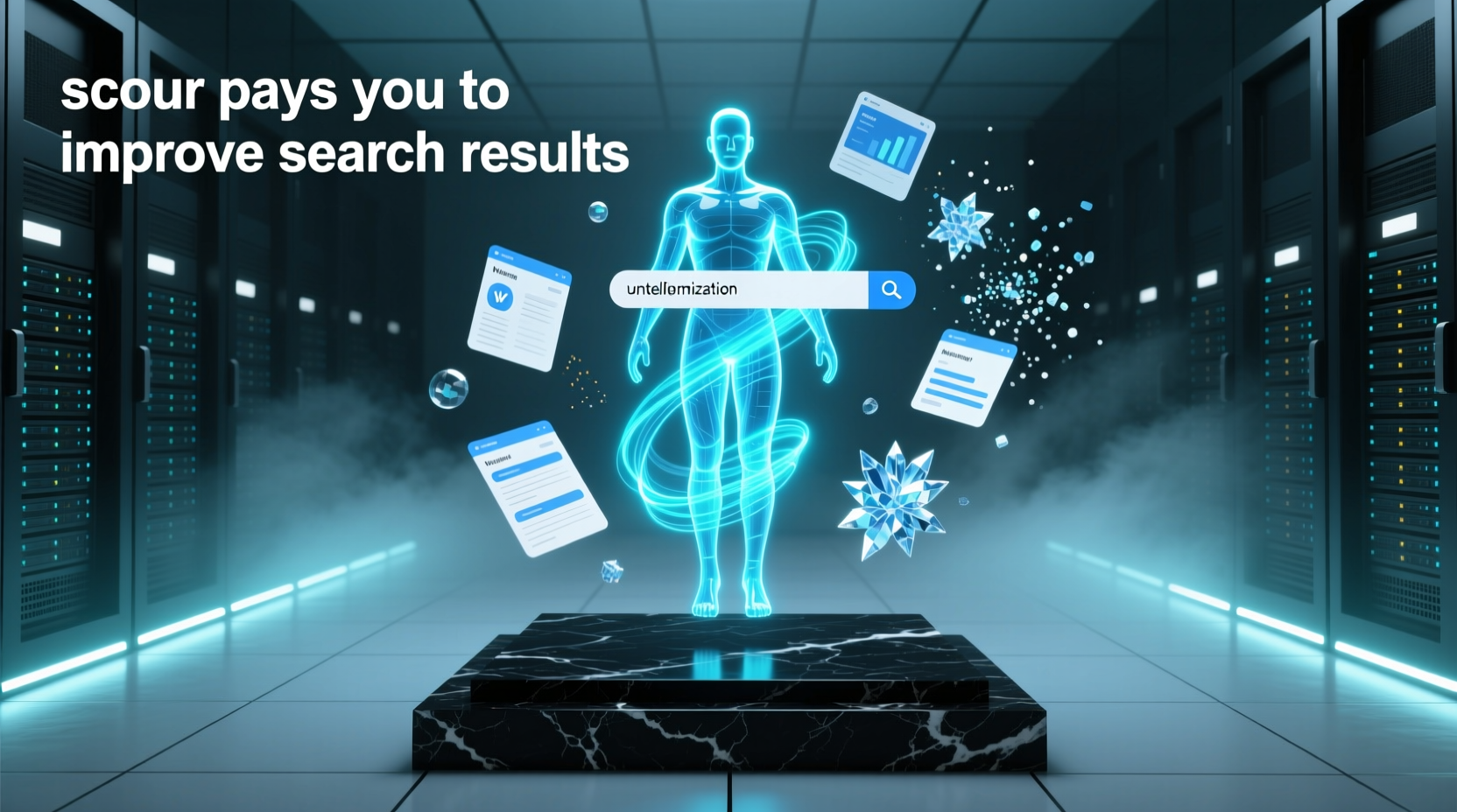 scour pays you to improve search results