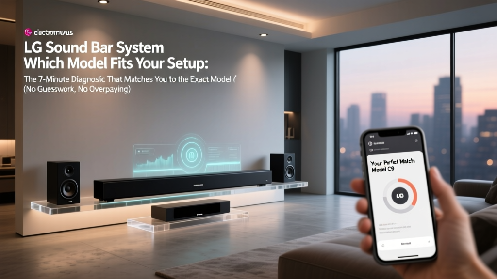 LG Sound Bar System Which Model Fits Your Setup: The 7-Minute Diagnostic That Matches You to the Exact Model (No Guesswork, No Overpaying)